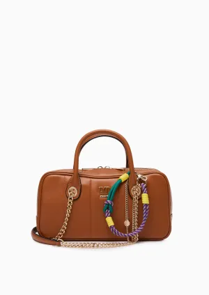 Vitoria M Top Handle Bag Brown