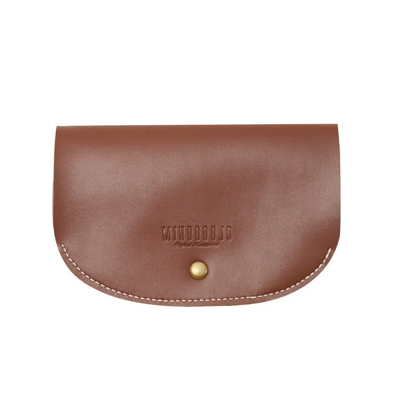 Women Coffee LEATHER Fanny Pack Cute WOMEN Sling Bag Small Waist BAG FOR WOMEN